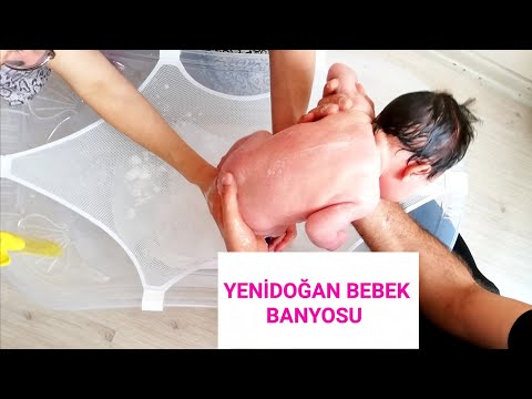 YENİDOĞAN BEBEK BANYOSU/ BEBEĞİMİZE KEYİFLİ BANYO SAATLERİMİZ 😍