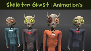 Skeleton Ghost | Unity asset store(3D Asset for games)