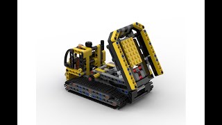 LEGO® 42121 Alternate Build - Heavy-Duty Excavator - Tracked Dumper