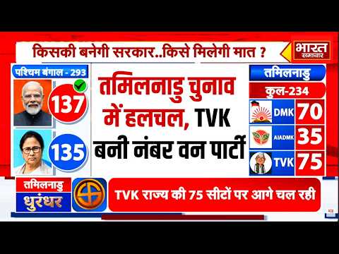 Tamilnadu Result Breaking | तमिलनाडू में सियासी भूचाल, सबसे बड़ी पार्टी बनी विजय थलपति की TVK | DMK
