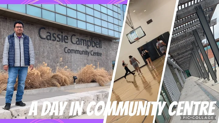 Cassie Campbell community centre | canada tamil vlogs | one way ticket