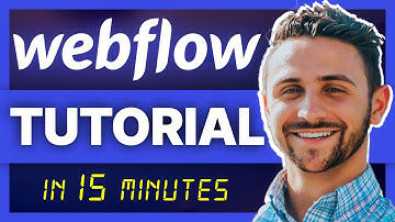 Learn WebFlow for Beginners in 15 Minutes (2022 Webflow Tutorial)