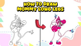 How to Draw Mommy Long Legs from Poppy Playtime – Game Guide