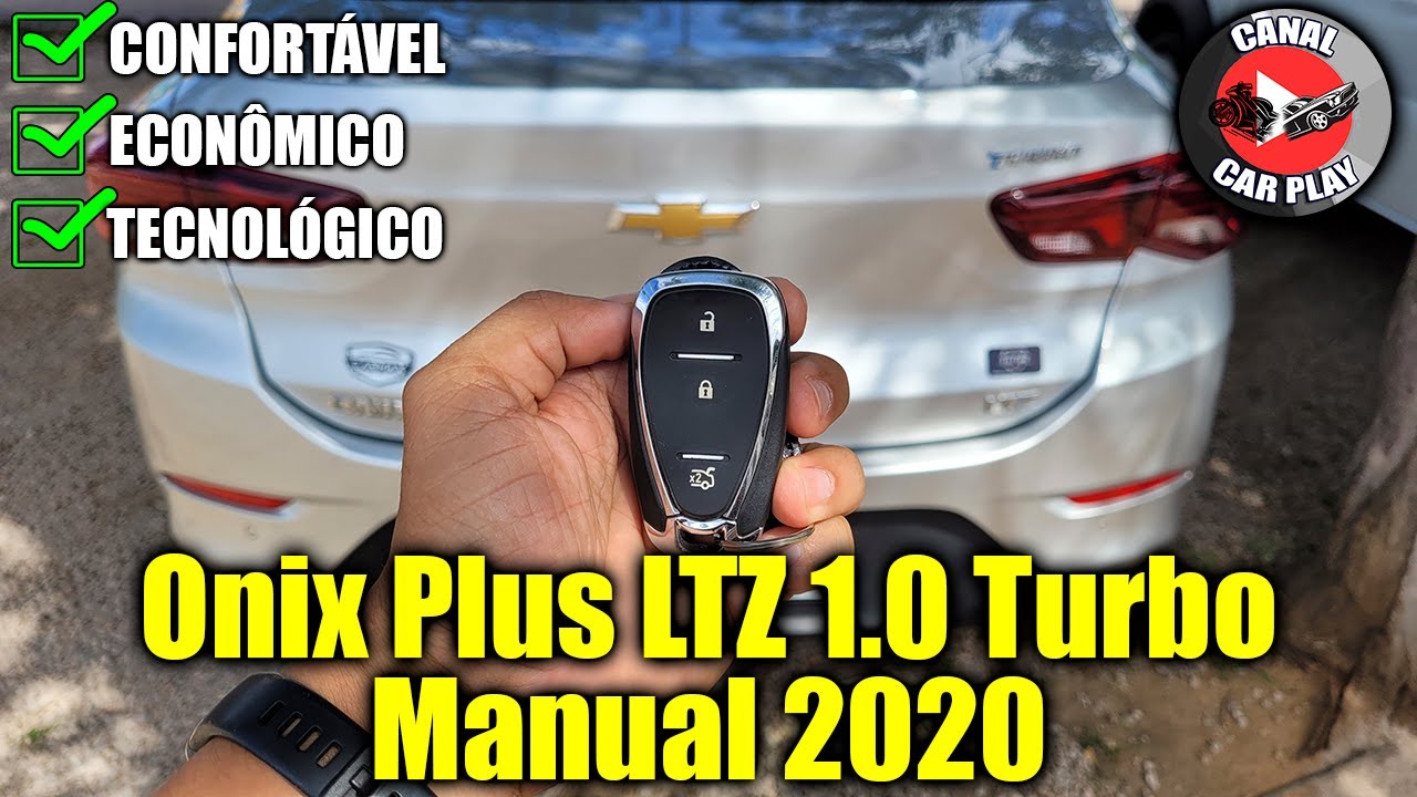 Chevrolet Onix Plus LTZ 1.0 TURBO Manual 2020 - Ótima OPÇÃO de carro  FAMILIAR e com BAIXO CUSTO! 