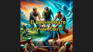 В военкомате случай был