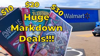 Walmart Video Game Clearance Markdowns Are Amazing This Week!!! Retail Video Game Hunting For Deals.