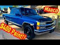 Cheap Copart $1050 Theft Recovery 1996 GMC C2500 gets a $400 Maaco Paint Job!!