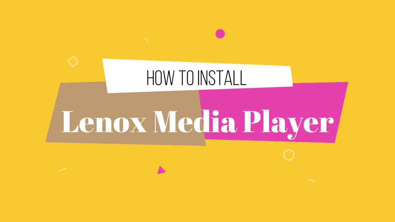 install lenox media player on firestick