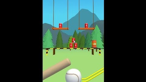 Mouse skill game hit cans 3d level20 to level22 complete