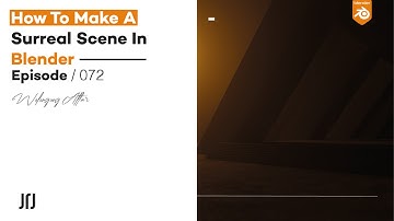 How to make a Surreal Scene in Blender | Blender Beginner Friendly tutorials | Blender 3.2