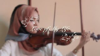 Love of My Life (Queen) Violin Cover | Azalea Charismatic #loveofmylife #bohemianrhapsody chords