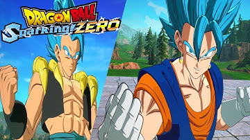 Dragon Ball: Sparking! ZERO Gogeta Blue vs Vegito Blue CPU vs CPU Fight