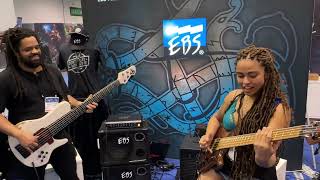 The chicken Mohini Dey and Rubem Farias NAMM 2024