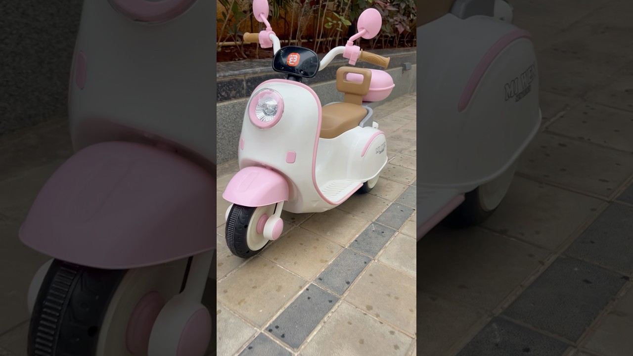 Girl baby Kids electric scooter & motorbike 