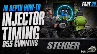 How to Set Injector Timing on 855 Big Cam Cummins, P20