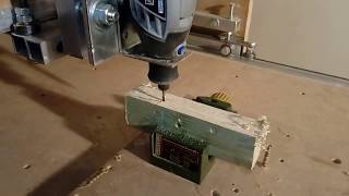 First CNC try with dremel tool