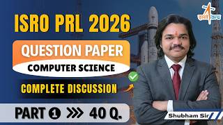 ISRO Computer Science Previous Year Questions | PRL Technical Assistant 2026 CBT PYQs #isropyqs