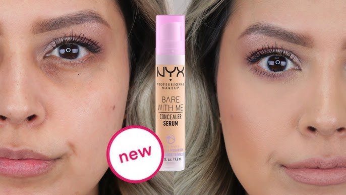 Is this concealer worth the hype? | @Nyx Bare with me concealer serum  review India *WEAR TEST* - YouTube