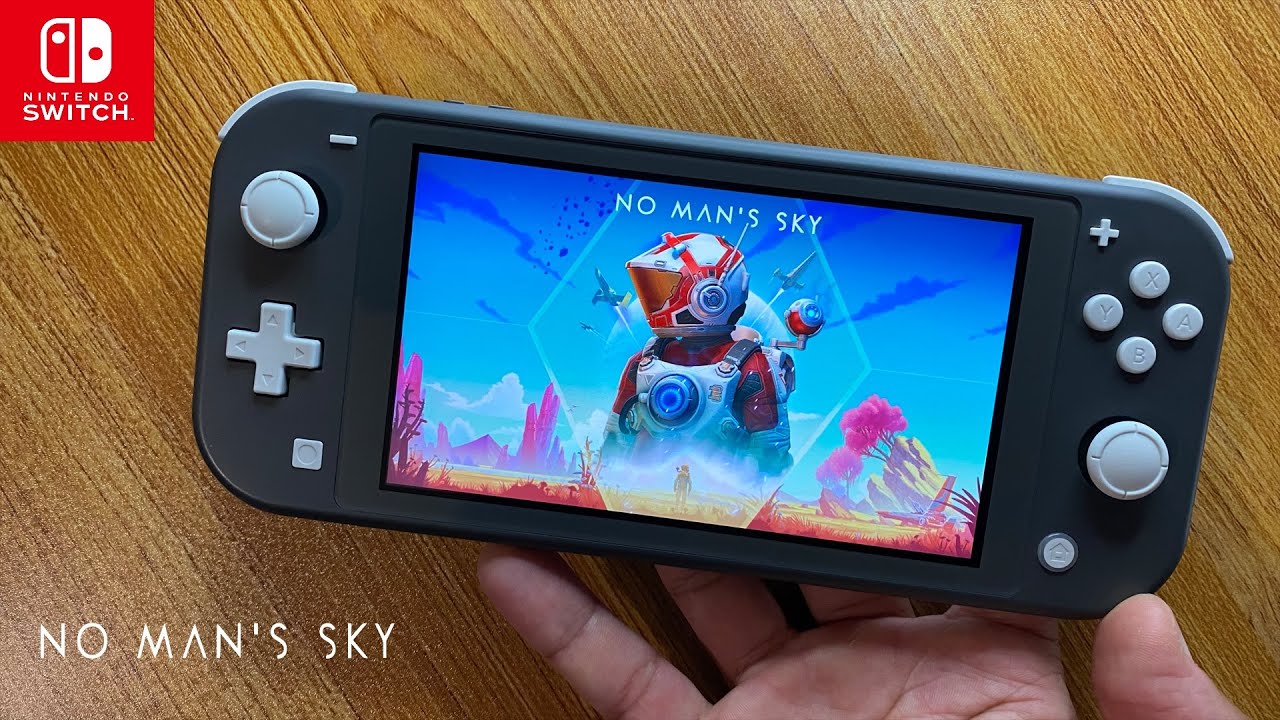No Man’s Sky Nintendo Switch Lite Gameplay - YouTube