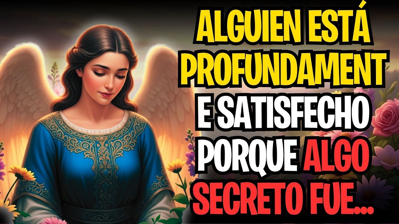 ALGUIEN ESTÁ PROFUNDAMENTE SATISFECHO PORQUE ALGO SECRETO FUE...