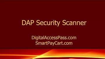 DigitalAccessPass.com: DAP Security Scanner