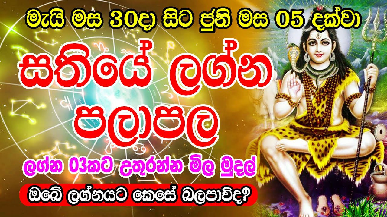 sathiye-lagna-palapala-weekly-horoscope-may-30th-to-june-05th-2024