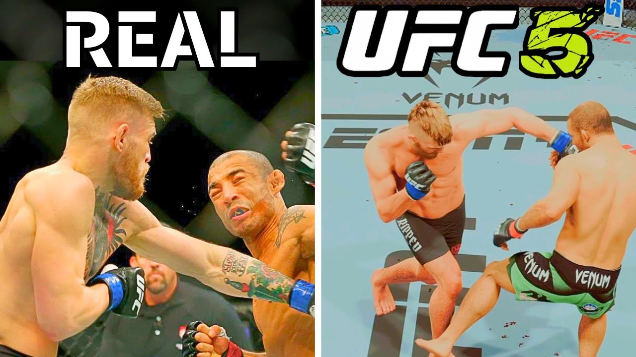 Recreando Knockouts Icónicos en UFC 5