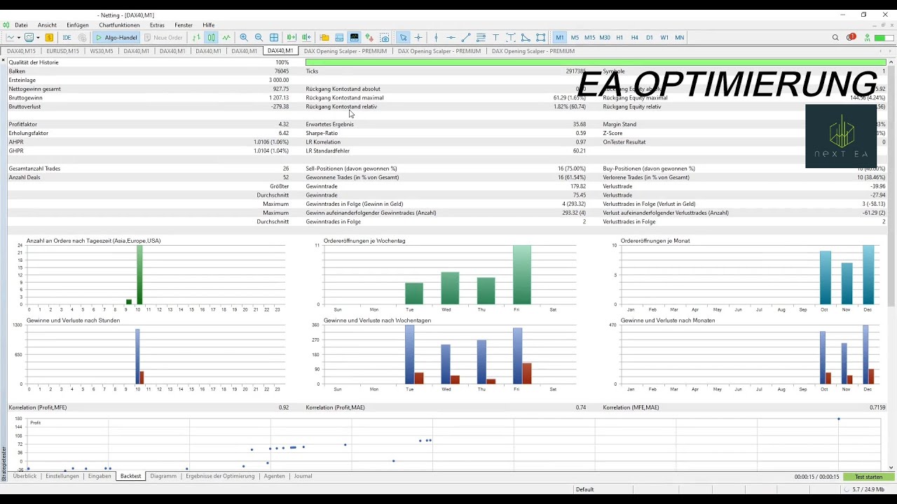 Vorstellung des Videos "EA Optimierung"