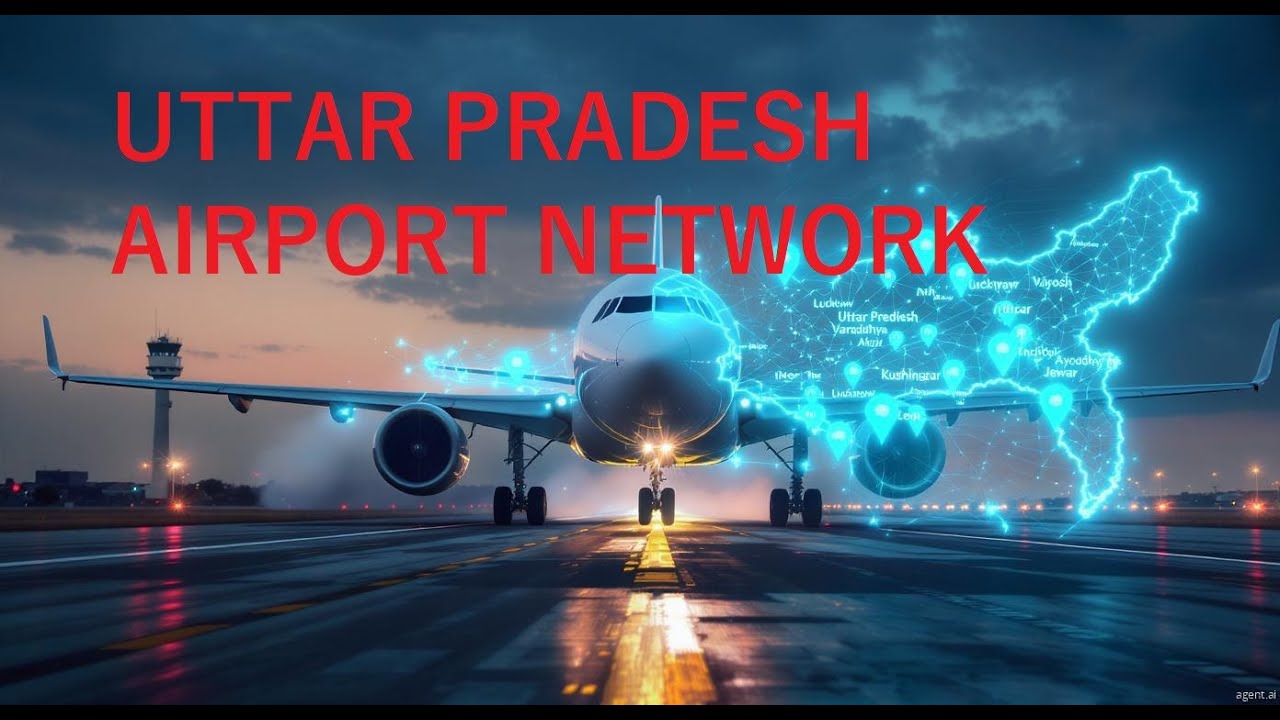 Uttar Pradesh Airport Network : Becoming India's Biggest Aviation Hub! 5 International Airports