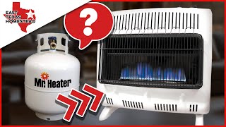 How To Connect a Mr. Heater 30k BTU Propane Heater To a 20 lb Tank