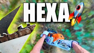 STIHL HEXA + STIHL 500I Westcoast Saw MODS TEST