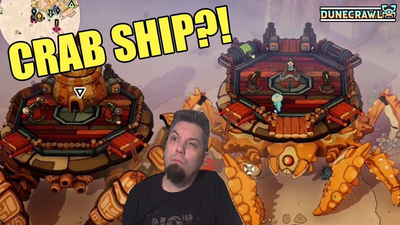 Вы плывете на крабе | Демоверсия DuneCrawl