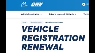 Paying CA DMV Registration Renewal Tags Online - How Long To Receive Tags In Mail