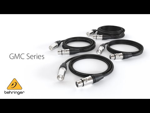 Connect Your Microphone to Any XLR Audio Input with the GMC Series Microphone Cables