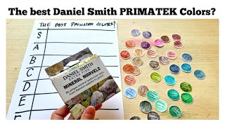 Swatch with me: Daniel Smith Primatek Watercolors