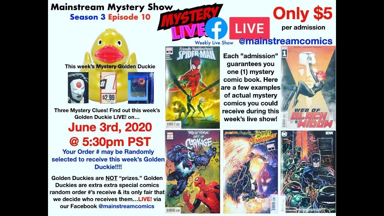 Mainstream Mystery Show - Season 3; Episode 10