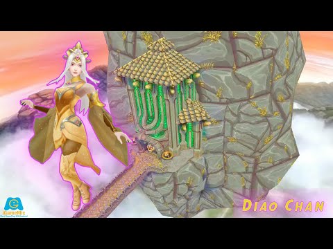 iGameMix💰Diao Chan New Character Unlocked Temple Pass Fullscreen 2025🔥Temple Run 2⎜GAMEPLAY 🥰 #13