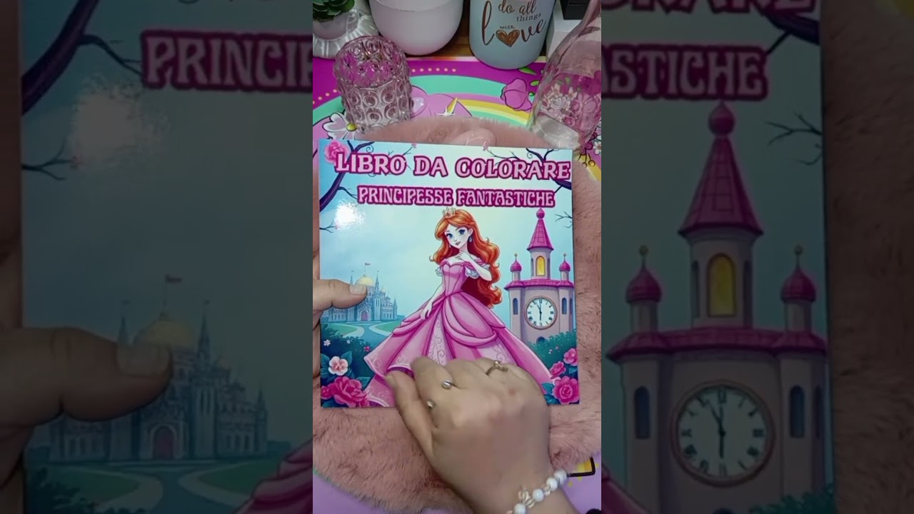 HO CREATO UN LIBRO DA COLORARE😍 LIBRO DA COLORARE PRINCIPESSE FANTASTICHE 😍📕👸🏻🏰