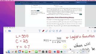 MTH 261 Application Quiz 3D Question #2 Similar Problem