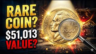 2000 D Jefferson Nickel Value Revealed: Could Your 5 Cent Coin Be Worth $51,013
