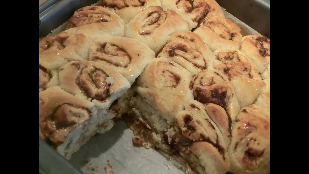 Cinnamon Rolls (Buns) - Vegan Cooking - Zimtschnecken 