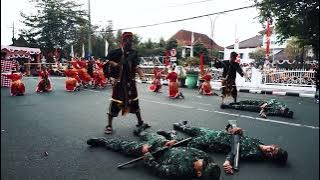 Laskar Bumi Lumajang SMPN 1 Lumajang | Karnaval HUT RI di Kab. Lumajang 2022