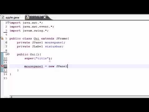 Java Programming Tutorial   74   Mouse Events | Java Tutorial