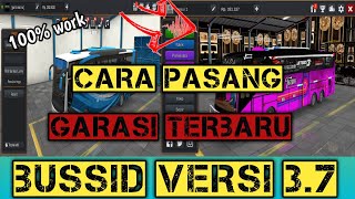 CARA PASANG KODENAME GARASI DI BUSSID TERBARU VERSI 3.7 - BUS SIMULATOR INDONESIA