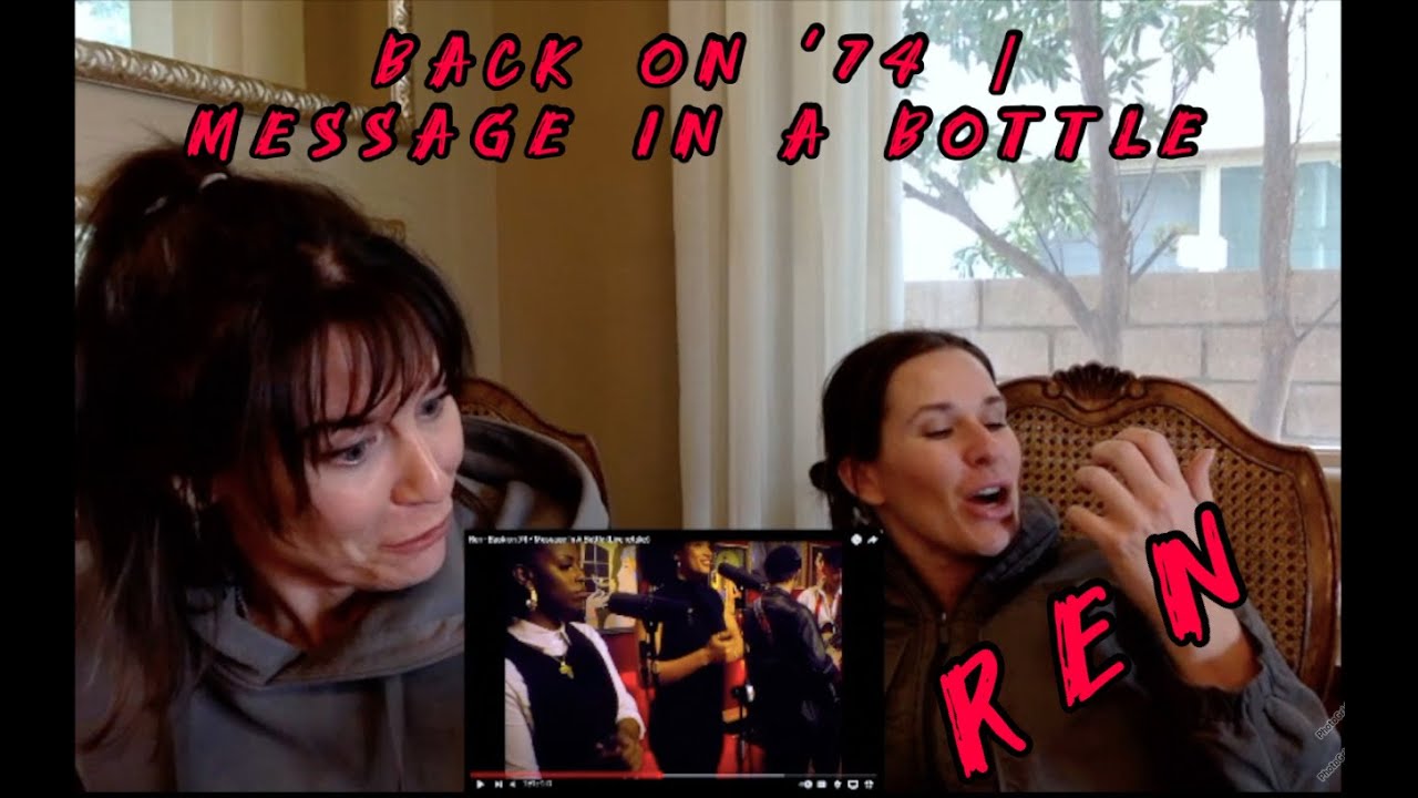 Moms Next Door React to Ren - Back on '74 / Message In A Bottle