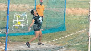 Discus Throw Final  Jr. Women . National Jr. Athletics Championships-2014