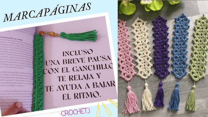 Cómo tejer marcadores de libros a crochet, ¡NUEVO TUTORIAL! exclusivo para  nuestra comunidad de Facebook 😍 Les traigo el paso a paso para tejer  marcadores de libros. A disfrutar del crochet