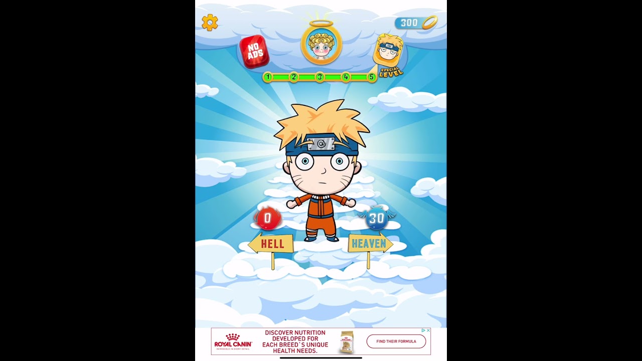 Naruto in the judgment room