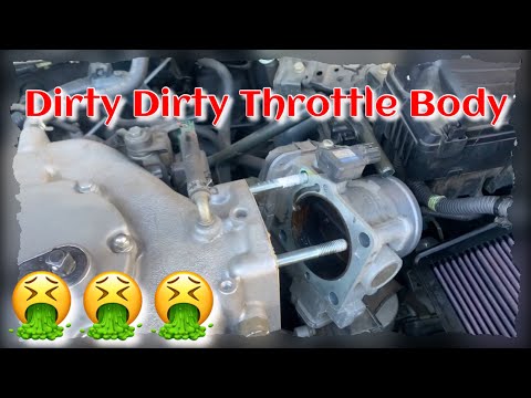 How to Clean Throttle Body and IAC Sensor Check Engine Light P0506 Honda Accord 3.0 2003-2007