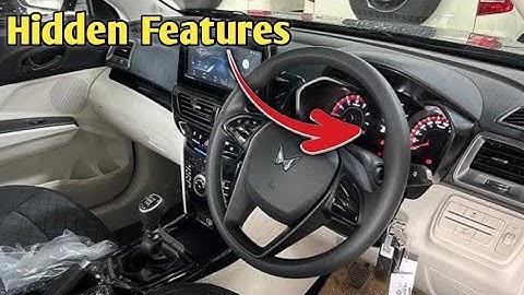 Xuv 3xo mx2 Pro hidden odometer feature